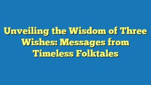 Unveiling the Wisdom of Three Wishes: Messages from Timeless Folktales